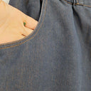 AMQUE Light Pull On Indigo Denim Jeans Size 18 by SwapUp-Online Second Hand Store-Online Thrift Store