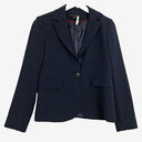 Perri Cutten Classic Dotted Pinstripe Blazer Size 10 by SwapUp-Online Second Hand Store-Online Thrift Store