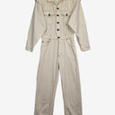 Agolde White Denim Staple Jumpsuit Size XS by SwapUp-Online Second Hand Store-Online Thrift Store