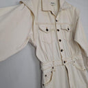 Agolde White Denim Staple Jumpsuit Size XS by SwapUp-Online Second Hand Store-Online Thrift Store