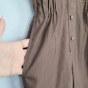 Scanlan Theodore Thick Cotton Brown Essential Jumpsuit Size 8 by SwapUp-Online Second Hand Store-Online Thrift Store