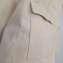 MATIN Classic Collarless Cotton Canvas Blazer Size 6 by SwapUp-Online Second Hand Store-Online Thrift Store