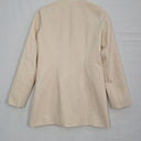 MATIN Classic Collarless Cotton Canvas Blazer Size 6 by SwapUp-Online Second Hand Store-Online Thrift Store