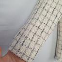 Anine Bing Ivory Tweed Raw Edge Classic Blazer Size S by SwapUp-Online Second Hand Store-Online Thrift Store