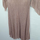 Bec & Bridge Metallic Tulip Sleeve Twist Midi Dress Size 6 by SwapUp-Online Second Hand Store-Online Thrift Store