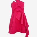 Selfie Leslie Hot Pink Asymmetric Cocktail Mini Dress Size 8 by SwapUp-Online Second Hand Store-Online Thrift Store