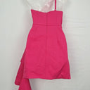 Selfie Leslie Hot Pink Asymmetric Cocktail Mini Dress Size 8 by SwapUp-Online Second Hand Store-Online Thrift Store