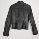 French Connection Classic Fitted Leather Jacket Size 8 by SwapUp-Online Second Hand Store-Online Thrift Store