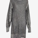 Sass & Bide Foiled Silver Knit Dress Size XS by SwapUp-Online Second Hand Store-Online Thrift Store