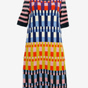 Gorman Funky Rectangle Print Knit Dress Size 6 by SwapUp-Online Second Hand Store-Online Thrift Store