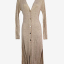 Witchery Stone Longline Rib Lounge Cardigan Size XS by SwapUp-Online Second Hand Store-Online Thrift Store