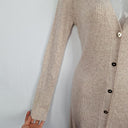 Witchery Stone Longline Rib Lounge Cardigan Size XS by SwapUp-Online Second Hand Store-Online Thrift Store