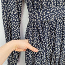 Witchery Pleated Navy Floral Midi Dress Size 8 by SwapUp-Online Second Hand Store-Online Thrift Store