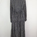 Witchery Pleated Navy Floral Midi Dress Size 8 by SwapUp-Online Second Hand Store-Online Thrift Store