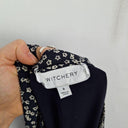 Witchery Pleated Navy Floral Midi Dress Size 8 by SwapUp-Online Second Hand Store-Online Thrift Store