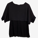 Witchery Noir Cape Layer Top Size S by SwapUp-Online Second Hand Store-Online Thrift Store