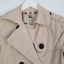 Burberry Cropped Classic Jacket Size 6 by SwapUp-Online Second Hand Store-Online Thrift Store