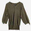 DKNY Khaki Bat Sleeve Comfy Jumper Size M by SwapUp-Online Second Hand Store-Online Thrift Store
