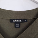 DKNY Khaki Bat Sleeve Comfy Jumper Size M by SwapUp-Online Second Hand Store-Online Thrift Store