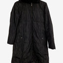 Feathers Hooded Faux Fur Icicle Puffer Jacket Size M by SwapUp-Online Second Hand Store-Online Thrift Store