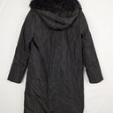 Feathers Hooded Faux Fur Icicle Puffer Jacket Size M by SwapUp-Online Second Hand Store-Online Thrift Store