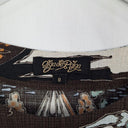Olga De Polga Chocolate Illustrated Hiker Top Size M by SwapUp-Online Second Hand Store-Online Thrift Store