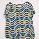 Totem Casual Geometric Drops Top Size M by SwapUp-Online Second Hand Store-Online Thrift Store