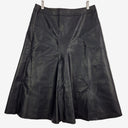 Saba Paneled A-Line Faux Leather Midi Skirt Size 12 by SwapUp-Online Second Hand Store-Online Thrift Store