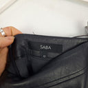 Saba Paneled A-Line Faux Leather Midi Skirt Size 12 by SwapUp-Online Second Hand Store-Online Thrift Store