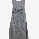 One Summer Navy Striped Nautical Midi Dress Size 12 by SwapUp-Online Second Hand Store-Online Thrift Store