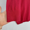 Max&Co Burgundy Tied Neck Winter Staple Jumper Size M by SwapUp-Online Second Hand Store-Online Thrift Store
