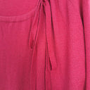 Max&Co Burgundy Tied Neck Winter Staple Jumper Size M by SwapUp-Online Second Hand Store-Online Thrift Store