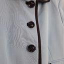 anna thomas Smart Pale Blue Trimmed Jacket Size 14 by SwapUp-Online Second Hand Store-Online Thrift Store