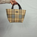 Burberry Iconic Checked Tope Handle Bag Size None by SwapUp-Online Second Hand Store-Online Thrift Store
