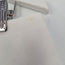 Review Cotton Staple White Mini Skirt Size 14 by SwapUp-Online Second Hand Store-Online Thrift Store
