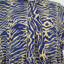 Exotica Tiger Print Bow Tie Neck Dress Size XXL by SwapUp-Online Second Hand Store-Online Thrift Store