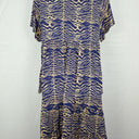 Exotica Tiger Print Bow Tie Neck Dress Size XXL by SwapUp-Online Second Hand Store-Online Thrift Store