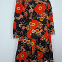 Le Monde Modes Vintage Groovy Flower Pattern Midi Dress Size 16 by SwapUp-Online Second Hand Store-Online Thrift Store