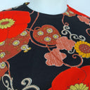 Le Monde Modes Vintage Groovy Flower Pattern Midi Dress Size 16 by SwapUp-Online Second Hand Store-Online Thrift Store
