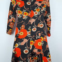 Le Monde Modes Vintage Groovy Flower Pattern Midi Dress Size 16 by SwapUp-Online Second Hand Store-Online Thrift Store