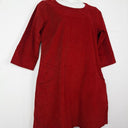 Karma East Corduroy Feel Scarlet Red Dress Size XL by SwapUp-Online Second Hand Store-Online Thrift Store
