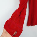 Fleur Wood Sheer Silk Scarlett Top Size S by SwapUp-Online Second Hand Store-Online Thrift Store