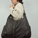 Liebeskin Berlin Chocolate Hobo Bag by SwapUp-Online Second Hand Store-Online Thrift Store