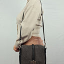Oroton Vintage Silver Studs Shoulder Bag by SwapUp-Online Second Hand Store-Online Thrift Store