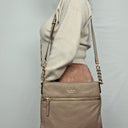 Kate Spade Taupe Flat Shoulder Bag by SwapUp-Online Second Hand Store-Online Thrift Store