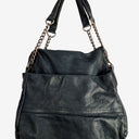 Nat and Nil Teal With Silver Hardware Slouch Bag Size by SwapUp-Online Second Hand Store-Online Thrift Store