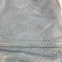Nat and Nil Teal With Silver Hardware Slouch Bag Size by SwapUp-Online Second Hand Store-Online Thrift Store