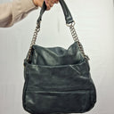 Nat and Nil Teal With Silver Hardware Slouch Bag Size by SwapUp-Online Second Hand Store-Online Thrift Store