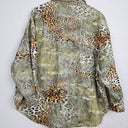 One Teaspoon Distressed Animal Print Oversized Shacket Jacket Size XL by SwapUp-Online Second Hand Store-Online Thrift Store