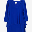 Joseph Ribkoff Electric Blue Double Layer Top Size 16 by SwapUp-Online Second Hand Store-Online Thrift Store